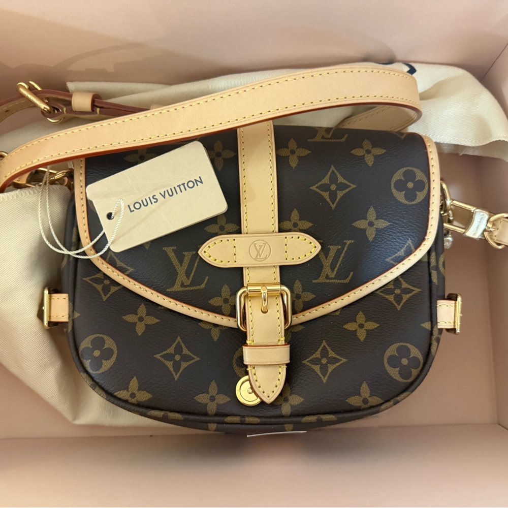 Louis Vuitton
Saumur Handbag Monogram Canvas BB
